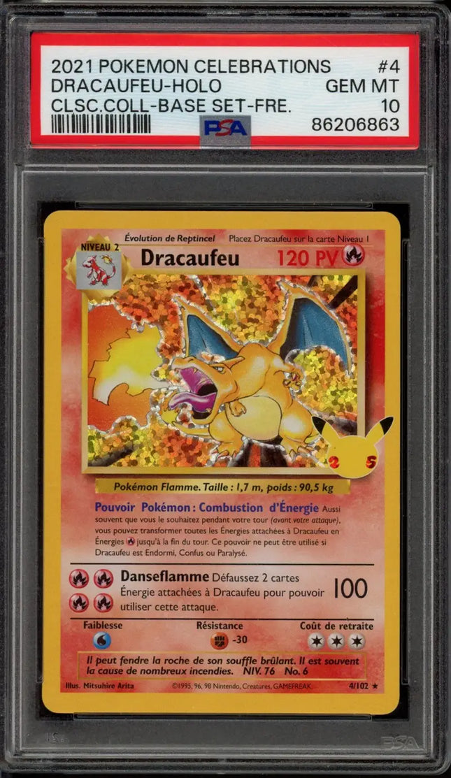 PSA 10 Dracaufeu