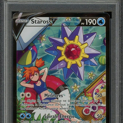 Carte gradée - PSA 10 Staross V Pokémon - French - 2022 - Astres Radieux - Unlimited - #TG13/TG30