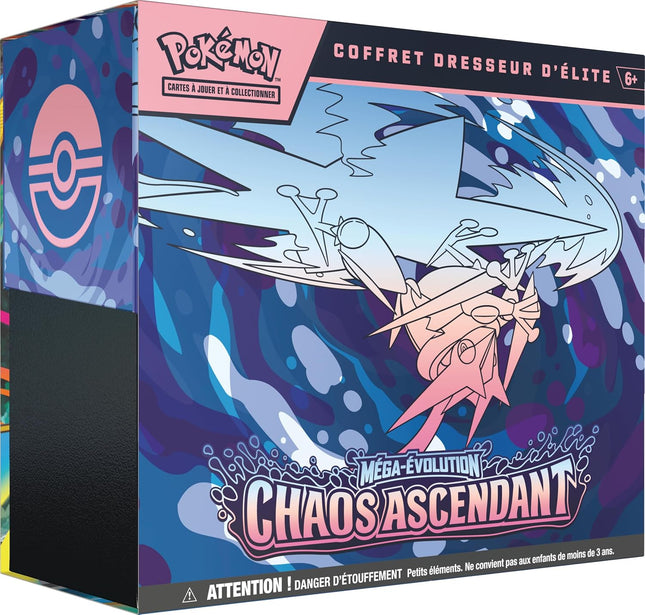 Pokémon : Coffret Dresseur d’Elite Chaos Ascendant