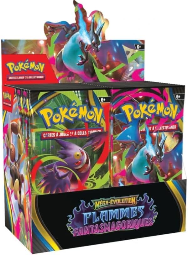 Display Pokémon Méga-Evolution - ME02 - Flammes Fantasmagoriques