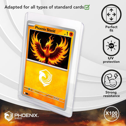 Phoenix Shield | Toploaders (x100)