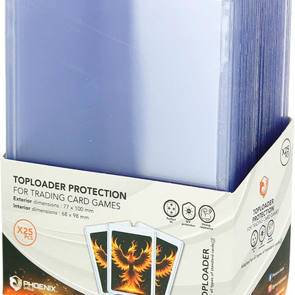 Phoenix Shield - Toploaders (x25)