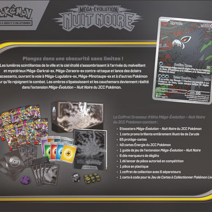 Pokémon : Coffret Dresseur d’Elite Nuit Noire