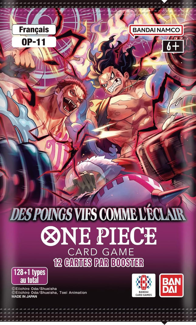 One Piece - Booster OP11 - Des poings vifs comme l'éclair