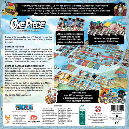 One Piece - Jeux de société famille - Adventure Island