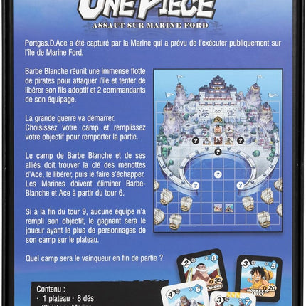 One Piece - Jeux de société stratégique - Assaut sur Marine Ford