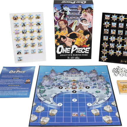 One Piece - Jeux de société stratégique - Assaut sur Marine Ford