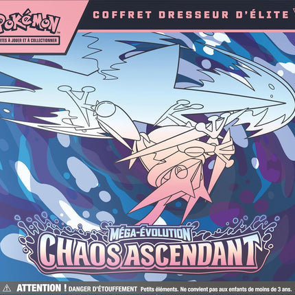 Pokémon : Coffret Dresseur d’Elite Chaos Ascendant