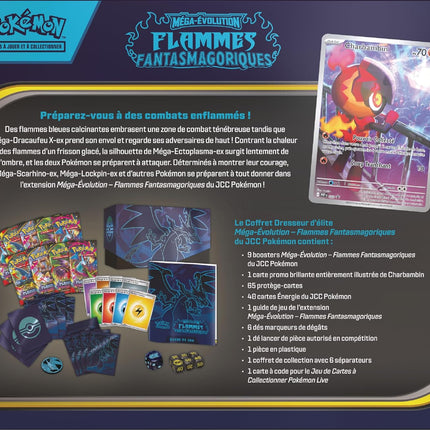 Pokémon : Coffret Dresseur Flammes Fantasmagorique