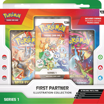 Pokémon : Collection Illustration Premiers Partenaires – Série 1