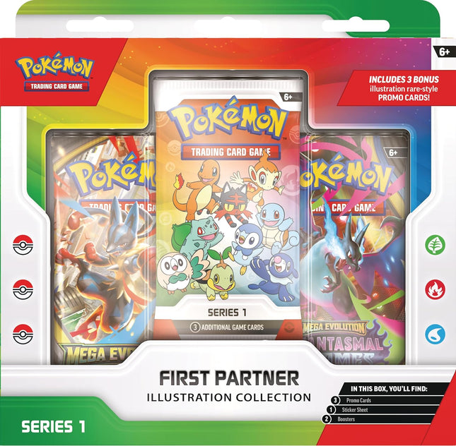 Pokémon : Collection Illustration Premiers Partenaires – Série 1