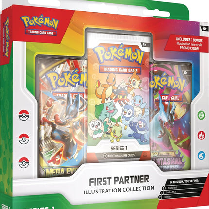 Pokémon : Collection Illustration Premiers Partenaires – Série 1