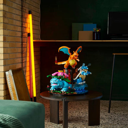 LEGO Pokémon Florizarre, Dracaufeu et Tortank